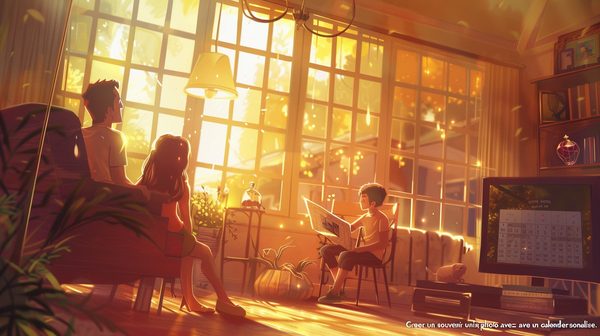 Créer un souvenir unique avec un calendrier photo personnalisé