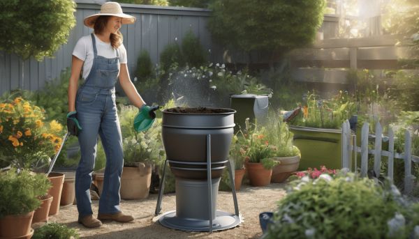 Fabriquer un composteur rotatif facilement pour un meilleur compost