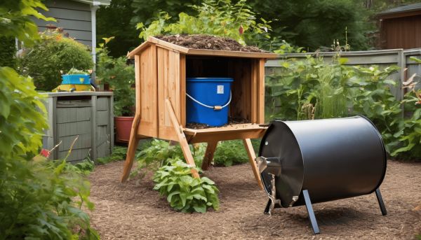 Pourquoi le composteur rotatif maison est la clé d’un jardin éco responsable